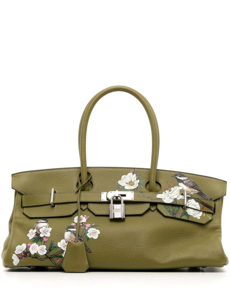 42cm Clemence Leather JPG Shoulder Birkin Bag With PHW - Rewind Vintage Affairs