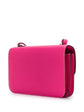 Hermès Tyrien Pink Epsom Leather Constance Elan shoulder bag with gold hardware, showcasing structured design and smooth leather finish.