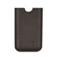 Black Taiga leather Louis Vuitton iPhone case shown on a phone, featuring a sleek, textured design and premium craftsmanship.