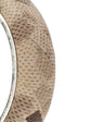 Bottega Veneta cuff bracelet with sleek, minimalist design in smooth leather, stylish accessory for elegant wrist wear.