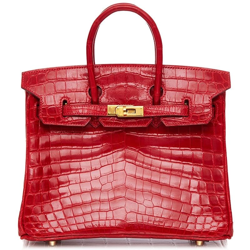 Hermes Birkin 25cm Shiny Exotic Lisse