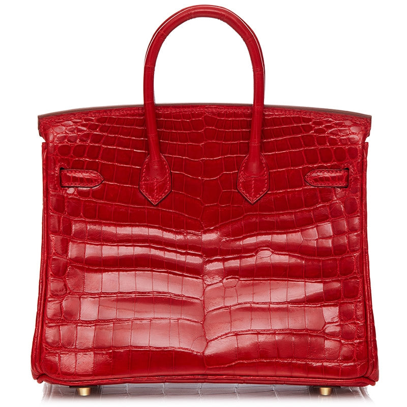 Hermes Birkin 25cm Shiny Exotic Lisse