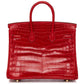 Hermes Birkin 25cm Shiny Exotic Lisse
