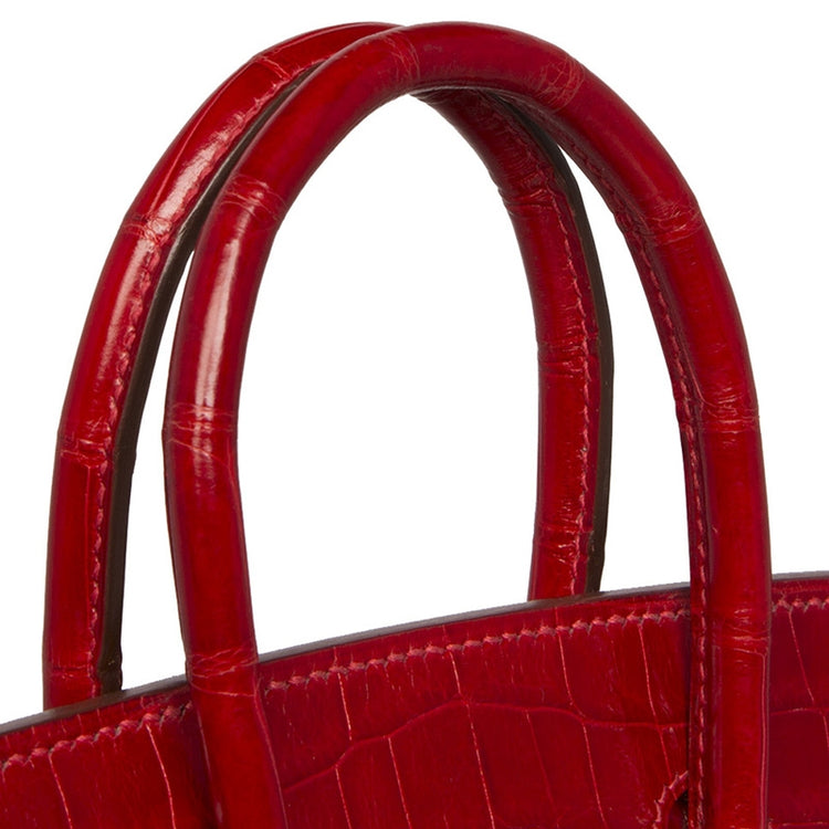 Hermes Birkin 25cm Shiny Exotic Lisse