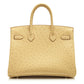 Hermes Beige Ostrich Birkin 30cm SOLD