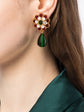Chanel Gripoix glass-bead drop earrings with intricate beadwork and elegant design, showcasing a luxurious jewelry accessory.