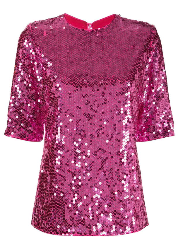 Rive Gauche Sequin Top - Rewind Vintage Affairs