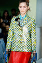 Fall 2015 Runway Abstract Pattern Blazer - Rewind Vintage Affairs