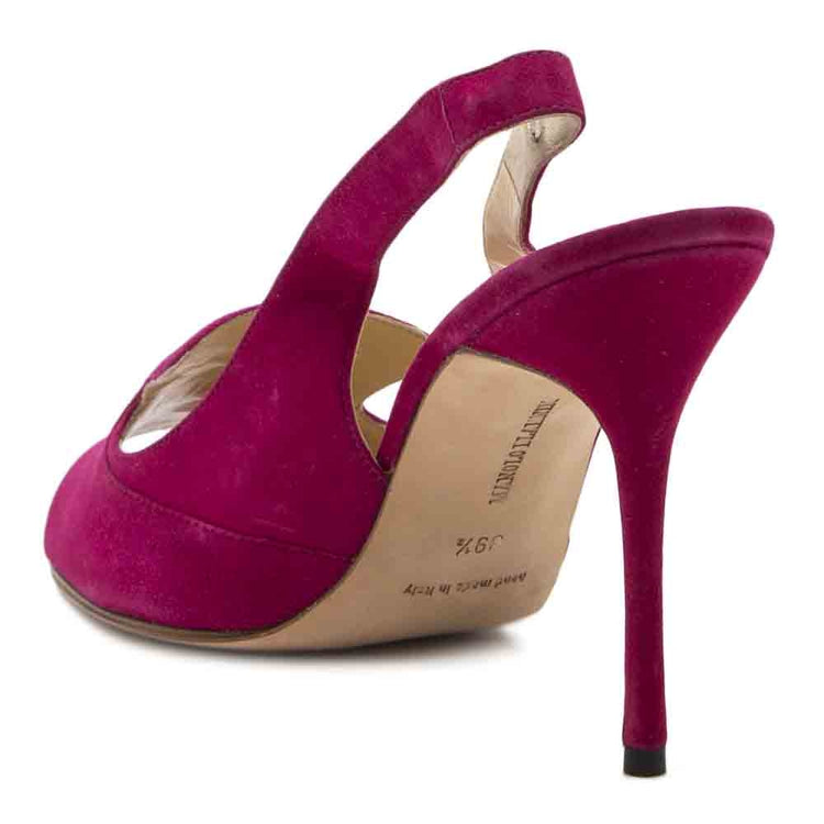 Fuchsia Pink Slingbacks - rewindvintageofficial