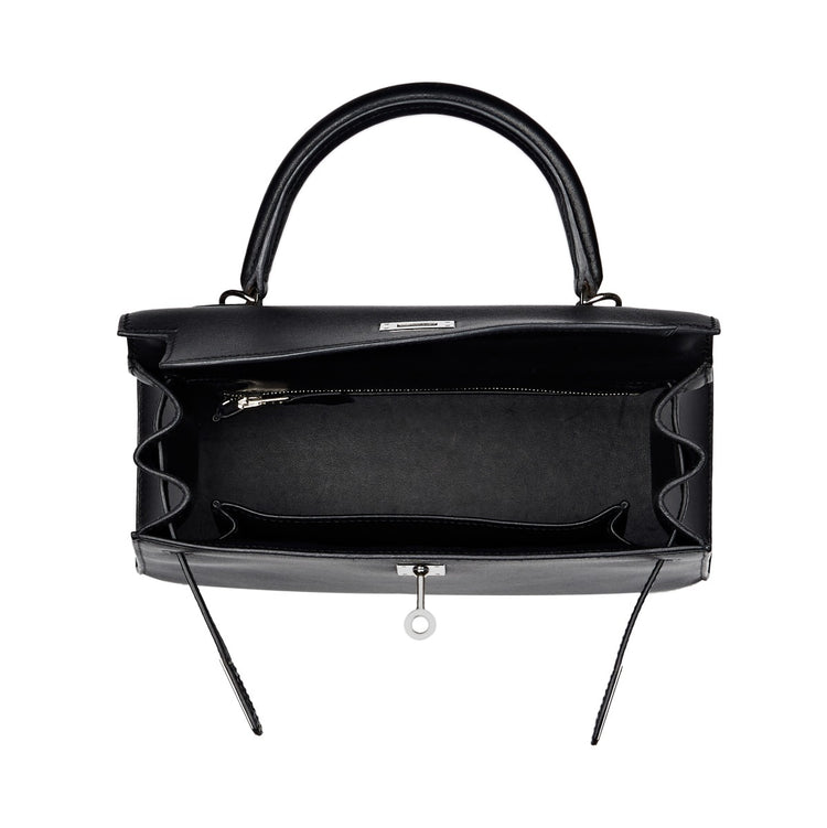 Black Palladium Kelly Sellier 25cm Bag - rewindvintageofficial