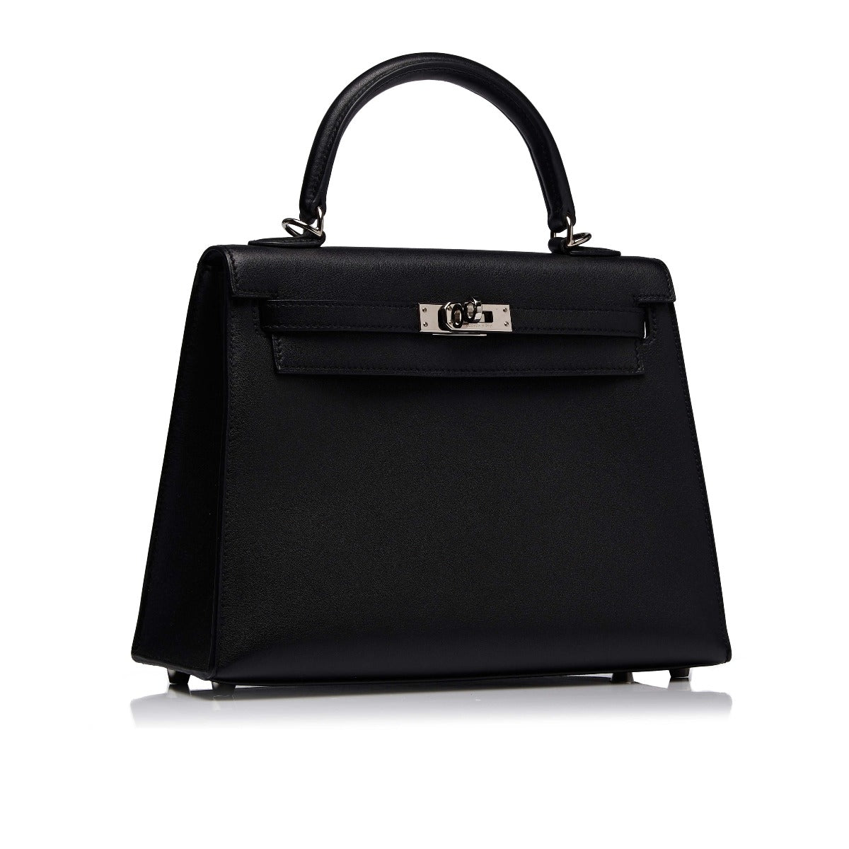 Black Palladium Kelly Sellier 25cm Bag - rewindvintageofficial