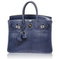 Hermès Brighton Blue 25cm Exotic Birkin Bag