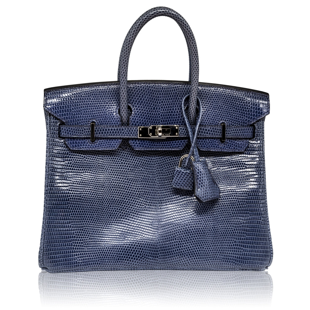 Brighton Blue 25cm Birkin Bag Rewind Vintage Affairs