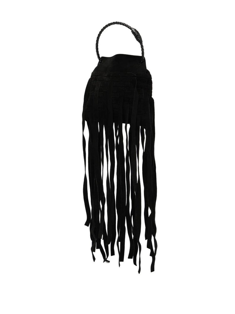 Intrecciato Fringed Mini Bag - Rewind Vintage Affairs