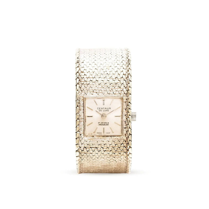 Centaur De Luxe Gold Bracelet Watch - Rewind Vintage Affairs