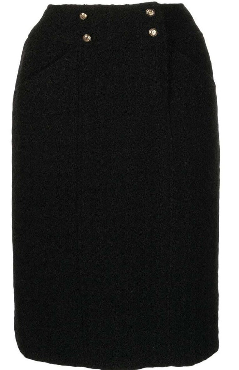 Tweed Pencil Skirt - Rewind Vintage Affairs