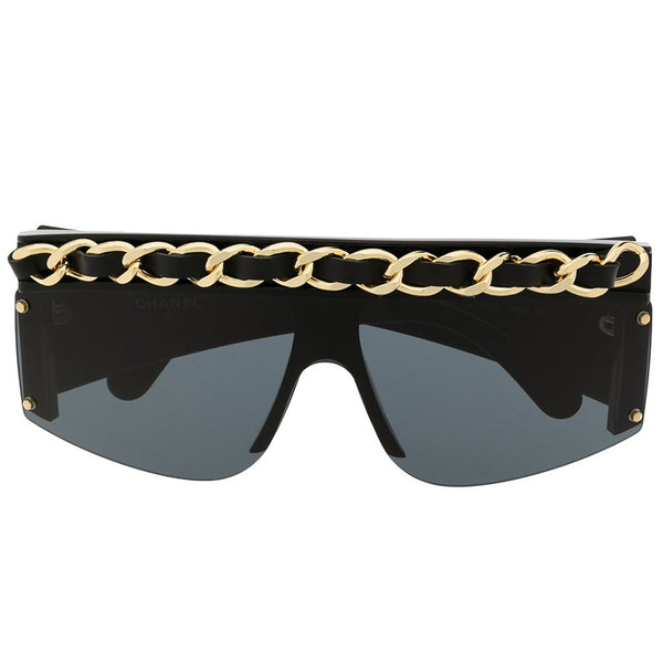 Chain Embellished Sunglasses Chanel