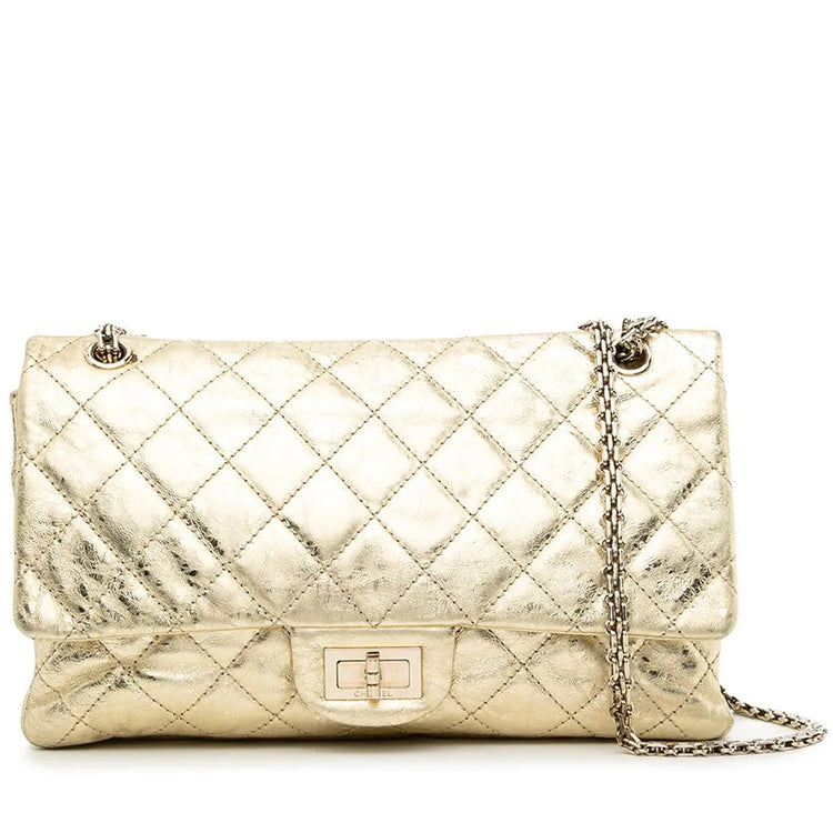 Chanel Gold Reissue Jumbo Double flap 