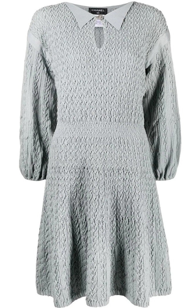 Ruched Knit Dress - Rewind Vintage Affairs