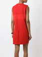 Sleeveless Red Knit Dress - rewindvintageofficial