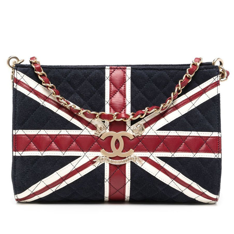 Union Jack Quilted Shoulder Bag - Rewind Vintage Affairs