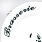 Chanel White Brasserie Gabrielle Plate Bag