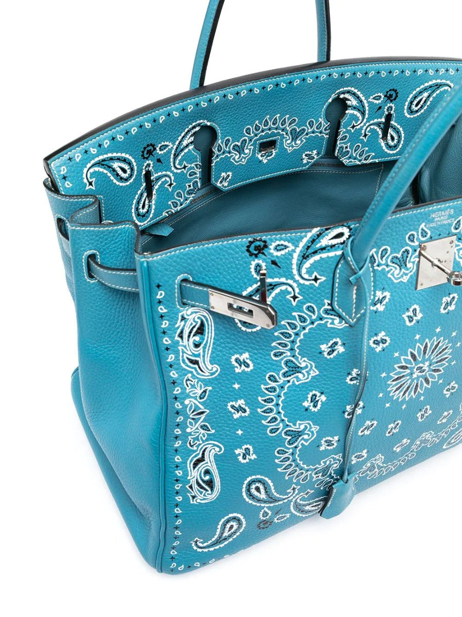 Customised Bandana Print Birkin 2012 Rewind Vintage Affairs