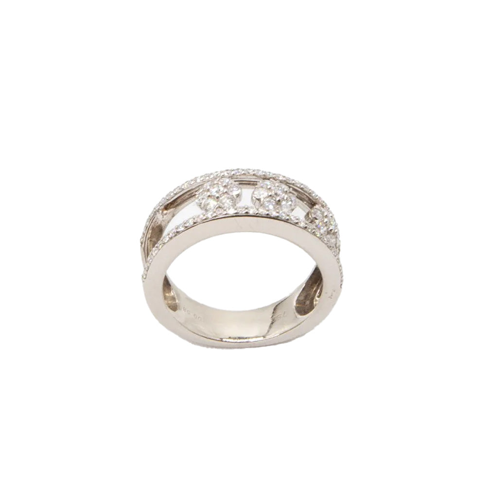 Messika Diamond Floral Ring - Rewind Vintage Affairs