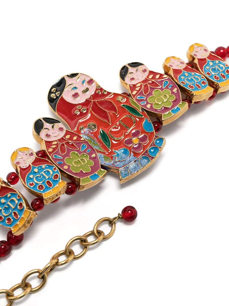 Matryoshka Russian Doll Bracelet - Rewind Vintage Affairs