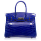 Hermès Electric Blue Exotic 30cm Birkin Bag