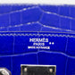 Hermès Electric Blue Exotic 30cm Birkin Bag