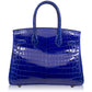 Hermès Electric Blue Exotic 30cm Birkin Bag