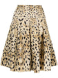 Prada Silk Leopard Print Skirt - rewindvintageofficial