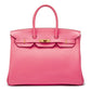 Birkin 35cm Rose Lipstick P stamp - rewindvintageofficial