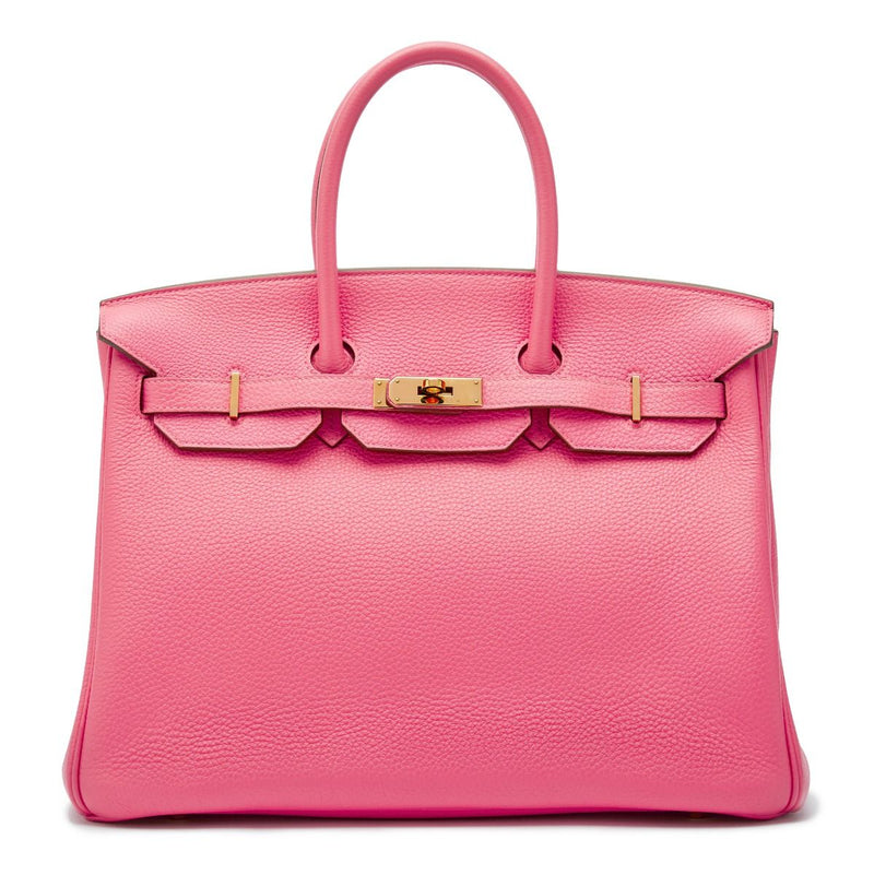 Birkin 35cm Rose Lipstick P stamp - rewindvintageofficial