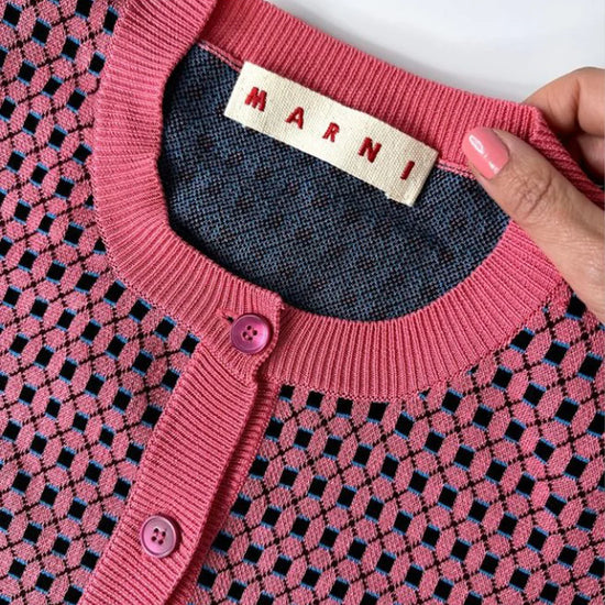 Pink Short Sleeved Cardigan