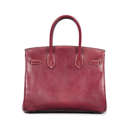 Red discount birkin 30