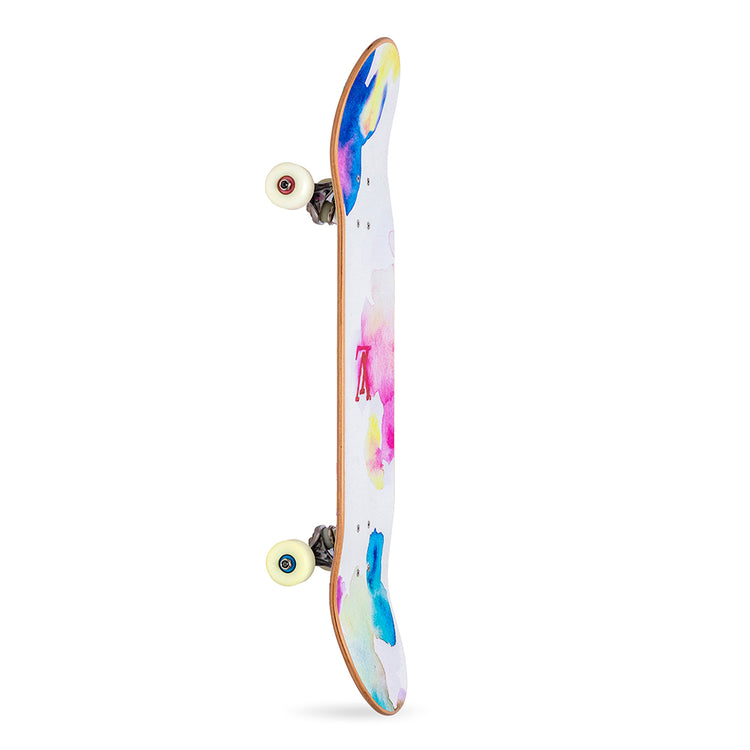 Watercolour Monogram Skateboard - Rewind Vintage Affairs