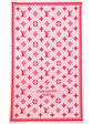 LV Logo Print Towel - rewindvintageofficial