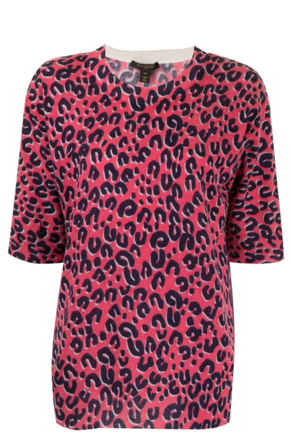 Louis Vuitton pre-owned Stephen Sprouse leopard jumper