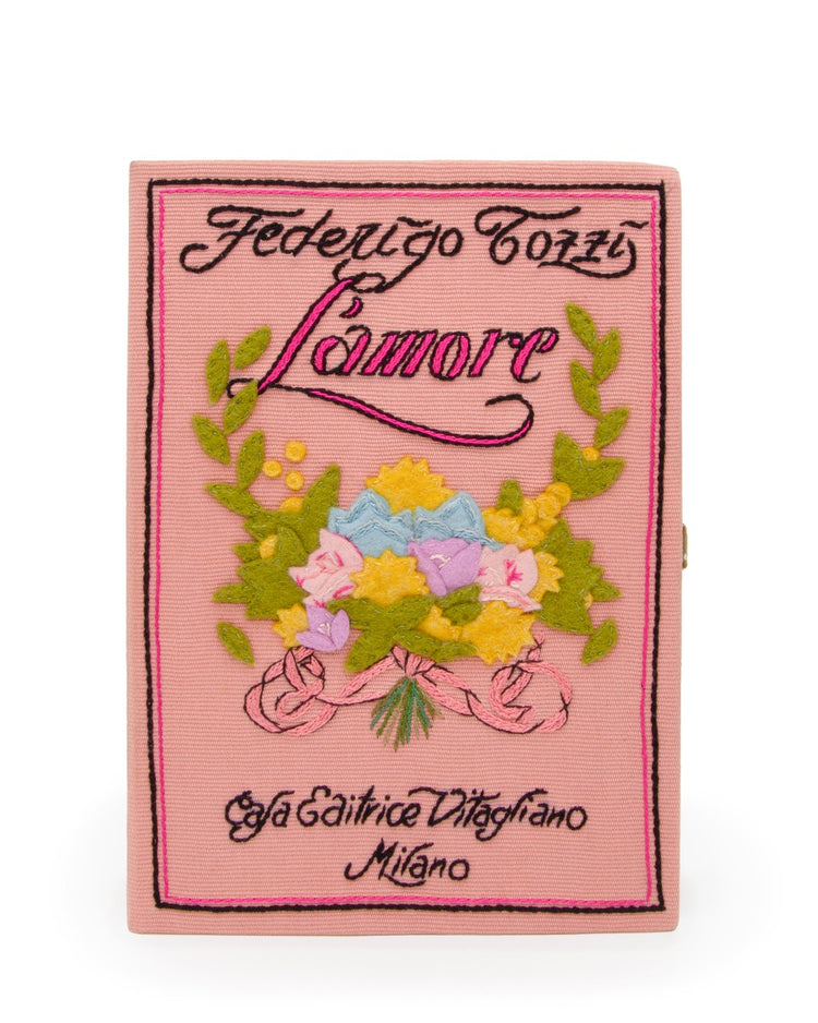 Book Bag Light Pink - Rewind Vintage Affairs