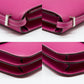 Hermès Tyrien pink Epsom leather Constance Elan shoulder bag with gold hardware, showcasing its sleek design and luxurious texture.