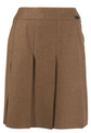 Pleated Brown skirt